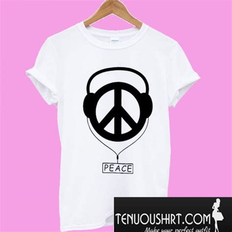 Peace Love And Music T Shirt