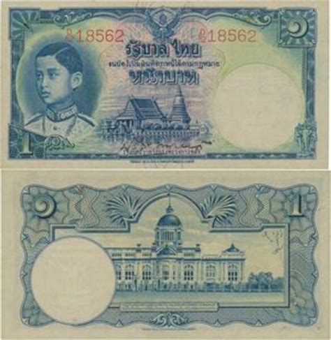 Baht Rama Viii Series Thomas Type Iii Thai Arabic Serial