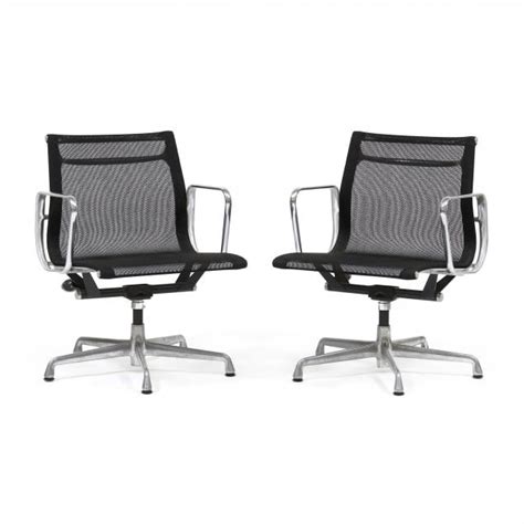 Charles and Ray Eames, Pair of Aluminum Group Armchairs (Lot 3096 - Winter Modern Art ...