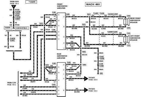 2004 Ford Mustang Mach 460 Wiring Diagram - Wiring Diagram