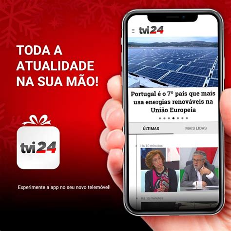 App TVI24 para tablet ou smartphone - TVI Notícias