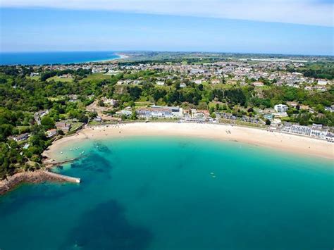 St Brelades Bay Jersey England Channel Islands Uk Jersey Channel