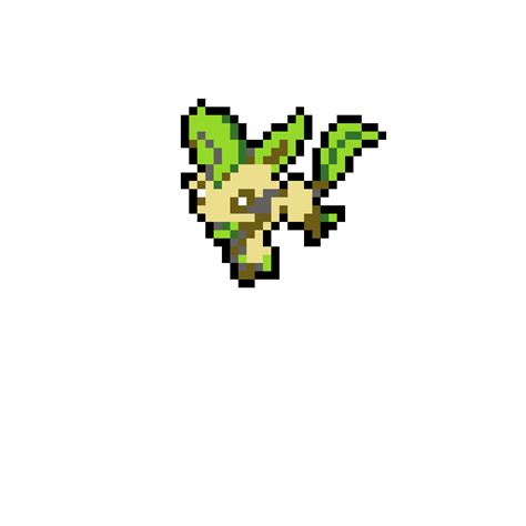 Leafeon pixel art