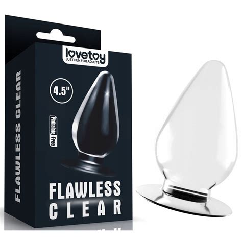Dop Anal Flawless Clear Anal Plug 11 5 Cm EMAG Ro