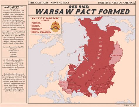 Red Rise: Warsaw Pact Formed - Newspaper from 1955 by MadameYua on ...