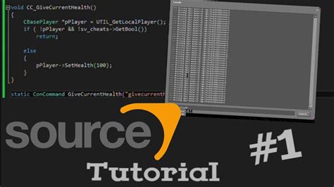 Source Sdk Tutorial Coding A Console Command That Restores The