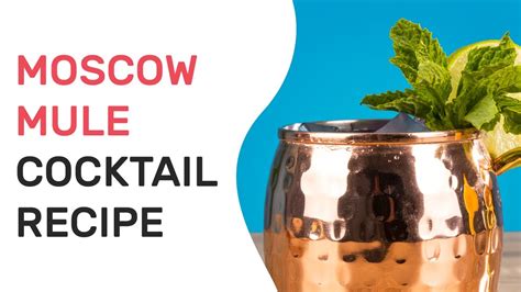 How To Make A Moscow Mule In Under 1 Minute Youtube