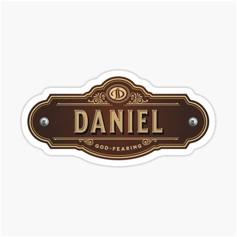 Daniel Sticker For Sale By Yeshuacreations Redbubble