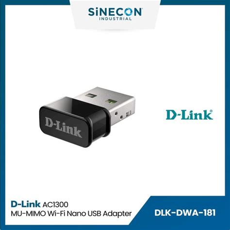 D Link Dwa Ac Mu Mimo Wi Fi Nano Usb Adapter