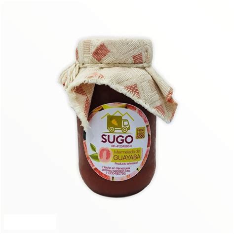 Mermelada Artesanal De Guayaba Sugo 500gr Merca Pronto