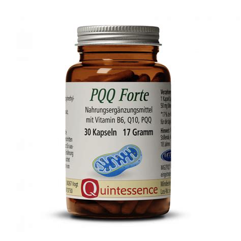 PQQ Forte 30 Kapseln online kaufen - Quintessence