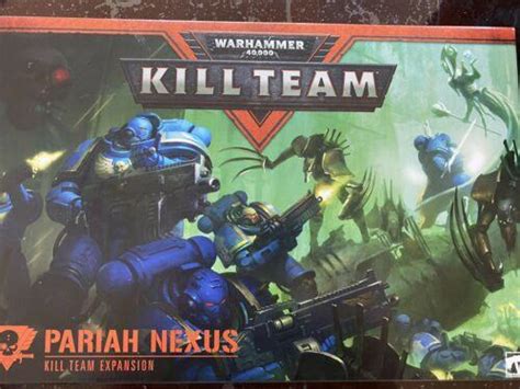 Gw Warhammer K Kill Team Pariah Nexus Necron Terrain Board Book Card