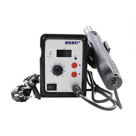 Hot Air Gun V V W D Soldering Station LED Digital Heat Gun Solder Desoldering BGA