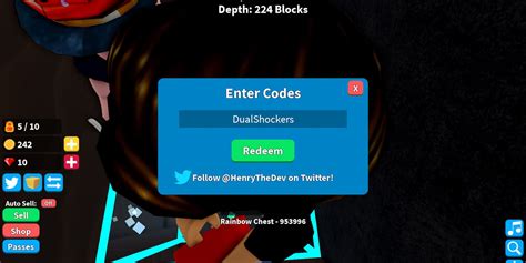 Roblox Treasure Hunt Simulator Codes November 2023