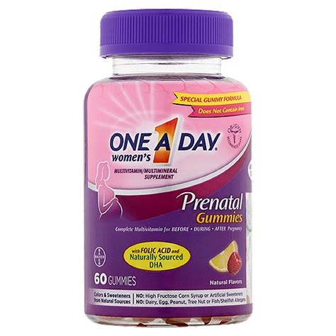 One A Day Womens Prenatal Multivitamin Multimineral Supplement 60 Count