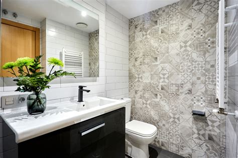 Baño Completo de Estilo Contemporáneo Contemporáneo Cuarto de baño