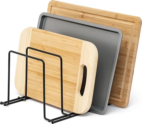 MASTERTOP Organisateur de Poêle à Frire Extensible Porte Casseroles