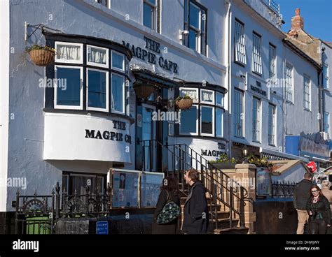 The Magpie Cafe Fish And Chip Chips Shop Restaurant Exterior Whitby