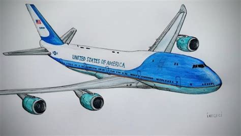 Boeing 747 Drawing