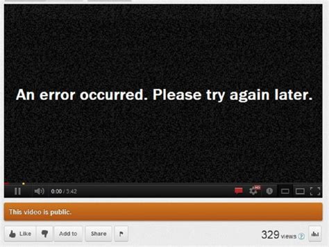 Fix YouTube Message An Error Occurred Please Try Again Later The