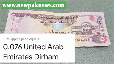 Dirhams To Philippine Peso Al Ansari Today AED PHP 44 OFF