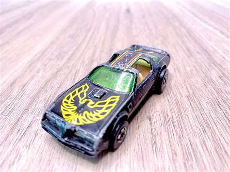 Vintage 1977 Hot Bird Hot Wheels Vintage 1977 Black Firebird Etsy