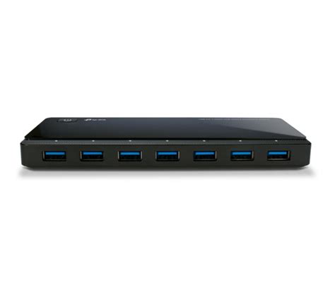 TP-Link UH720 USB 3.0 (7 portów +2x2,4A aktywny, zasilacz) - Huby USB ...