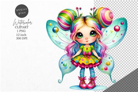 Whimsical clipart, Fairy clipart, Whimsical fairy (3569051)