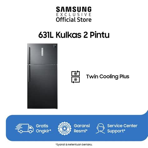 Jual Samsung RT62 Kulkas 2 Pintu Dengan Twin Cooling Plus 620L Twin