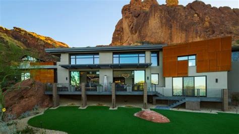 This $9.3 Million Arizona Home Features a See-Through Swimming Pool