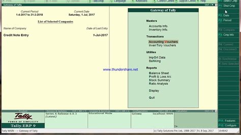 How To Enter Credit Note In Tally Prime Printable Templates Free