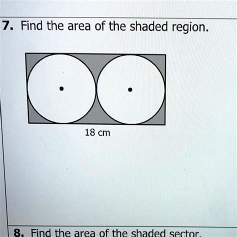 Solved How Do I Do This I Need Help Please 7 Find The Area Of The