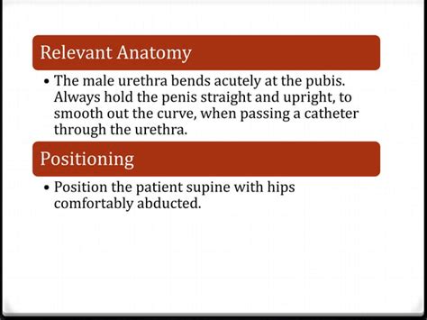 Urinary Catheterization Ppt