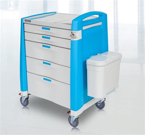 Medication Cart Bravo 900mm Height K Care Healthcare Solutions