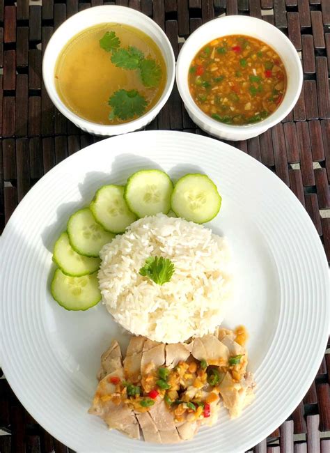 Khao Man Gai Thai Chicken And Rice Lets Cook Some Food