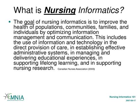 PPT MNIA Introduction To Health Informatics PowerPoint Presentation