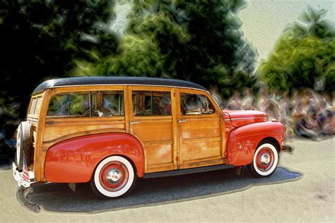 Classic Woody Station Wagon Photograph By Roger Soule