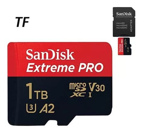 Tarjeta De Memoria Tf Sd Micro Sdxc U3 Alta Velocidad 1tb Cn Cuotas