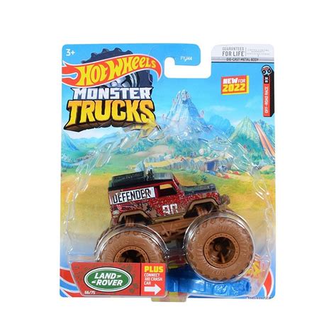 Hot Wheels Monster Trucks Land Rover Defender Mini Hunts