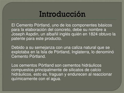 PPT Clasificación de los Cementos Portland PowerPoint Presentation