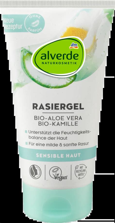 ALVERDE NATURKOSMETIK alverde NATURKOSMETIK Scheergel Biologische Aloë