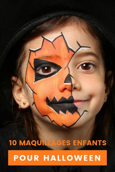 10 idées de maquillages d halloween pour les enfants Artofit