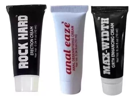 Lubricante Masculino Max Width Rock Hard Anal Eaze 3pzas Meses sin interés