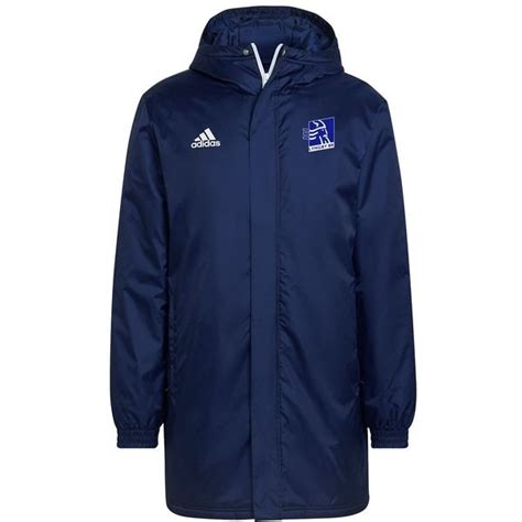 Lyngby BK Vinterjakke Navy Hvit Unisportstore No