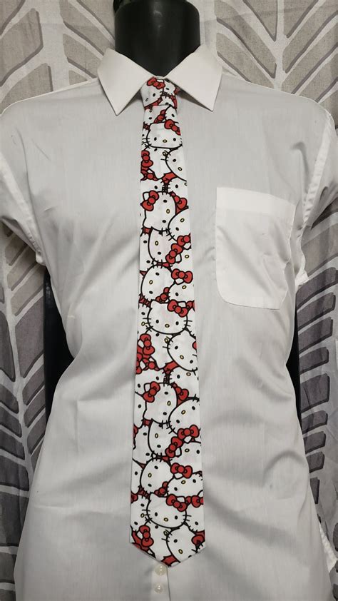 Hello Kitty Necktie Etsy