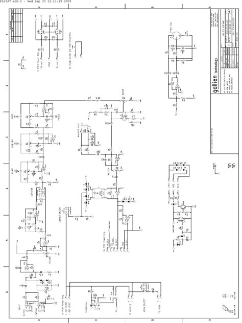 Gallien Krueger Mb115 Schematics | PDF