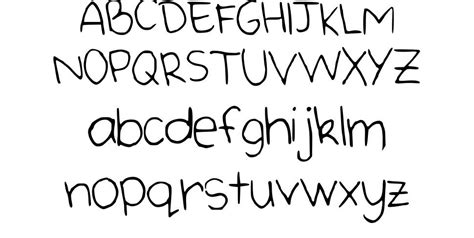 Cute Handwriting font by Paula Tennet | FontRiver