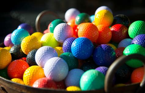 The Benefits of Colored Golf Balls | Golf Ball Planet