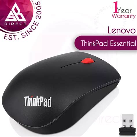 Lenovo Thinkpad Essential Wireless Mouse With Nano Usb Receiver│24ghz│1200 Dpi £2200 Picclick Uk