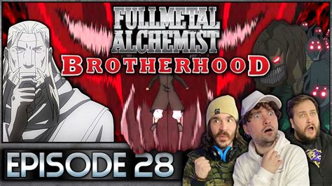 Fullmetal Alchemist Brotherhood Episode 28 REACTION Father YouTube